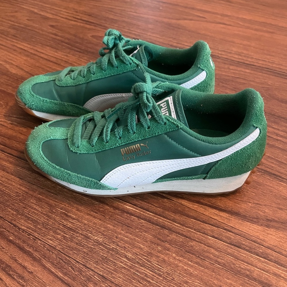 Puma Teal Athletic Shoes